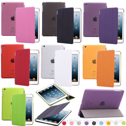 Smart Cover with Matte Hard Back Case for Apple iPad Air 2 / iPad 6
